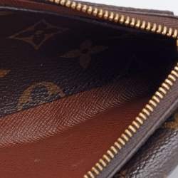 مملوكة مسبقًا Louis Vuitton Brown Monogram Canvas Pochette Duo Belt Bag