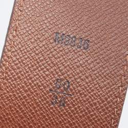 مملوكة مسبقًا Louis Vuitton Brown Monogram Canvas Pochette Duo Belt Bag