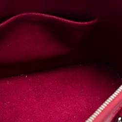 Pre Owned Louis Vuitton Fuchsia Epi Leather Alma BB Bag