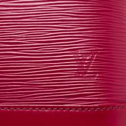 Pre Owned Louis Vuitton Fuchsia Epi Leather Alma BB Bag