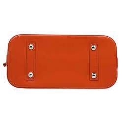 Pre Owned حقيبة لوي فيتون ألما جلد أيبي برتقالي بيمنت PM