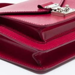 مملوكة مسبقًا حقيبة لوي فيتون مونكو بي بي جلد إيبي فوشيا