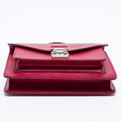 مملوكة مسبقًا حقيبة لوي فيتون مونكو بي بي جلد إيبي فوشيا