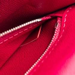 مملوكة مسبقًا حقيبة لوي فيتون مونكو بي بي جلد إيبي فوشيا