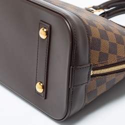 Pre Owned Louis Vuitton Damier Ebene Canvas Alma PM Bag