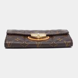 Pre Owned Louis Vuitton Monogram Canvas Etoile Sarah Wallet