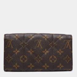 Pre Owned Louis Vuitton Monogram Canvas Etoile Sarah Wallet