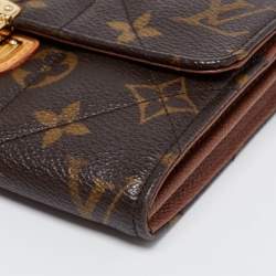 Pre Owned Louis Vuitton Monogram Canvas Etoile Sarah Wallet