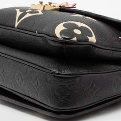 مملوكة مسبقًا Louis Vuitton Black/Beige Monogram Empreinte Crafty Pochette Metis Bag
