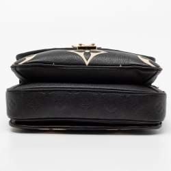 مملوكة مسبقًا Louis Vuitton Black/Beige Monogram Empreinte Crafty Pochette Metis Bag