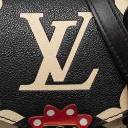 مملوكة مسبقًا Louis Vuitton Black/Beige Monogram Empreinte Crafty Pochette Metis Bag