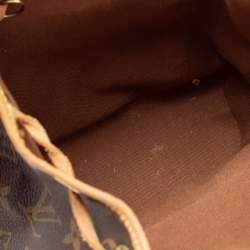 Pre Owned حقيبة ظهر لوي فيتون مونتسوريس كانفاس مونوغرامي صغيرة