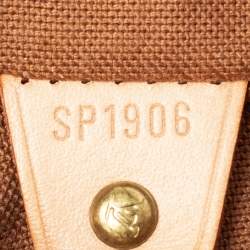 Pre Owned حقيبة ظهر لوي فيتون مونتسوريس كانفاس مونوغرامي صغيرة