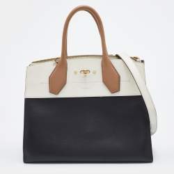 Louis Vuitton Tricolor Calfskin Leather City Steamer PM Tote Bag Louis  Vuitton