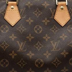 Pre Owned Louis Vuitton Monogram Canvas Speedy Bandouliere 35 Bag