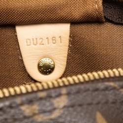 Pre Owned Louis Vuitton Monogram Canvas Speedy Bandouliere 35 Bag
