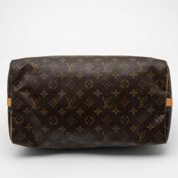 Pre Owned Louis Vuitton Monogram Canvas Speedy Bandouliere 35 Bag