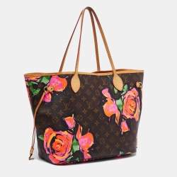 Louis Vuitton Monogram Canvas Limited Edition Stephen Sprouse Roses Neverfull MM Bag