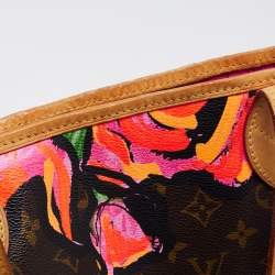Louis Vuitton Monogram Canvas Limited Edition Stephen Sprouse Roses Neverfull MM Bag