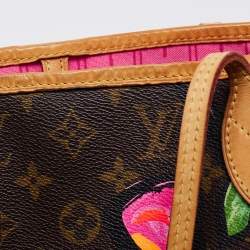 Louis Vuitton Monogram Canvas Limited Edition Stephen Sprouse Roses Neverfull MM Bag