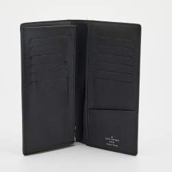 مملوكة مسبقًا Louis Vuitton Damier Graphite Canvas Brazza Wallet