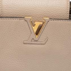 Pre Owned حقيبة لوي فيتون كابوسينس بي بي جلد ثعبان وغاليت توريلون