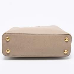 Pre Owned حقيبة لوي فيتون كابوسينس بي بي جلد ثعبان وغاليت توريلون