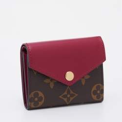 مملوكة مسبقًا Louis Vuitton Fuchsia Monogram Canvas and Leather Zoe Wallet