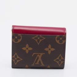 مملوكة مسبقًا Louis Vuitton Fuchsia Monogram Canvas and Leather Zoe Wallet