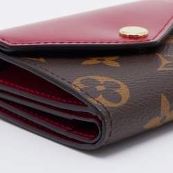 مملوكة مسبقًا Louis Vuitton Fuchsia Monogram Canvas and Leather Zoe Wallet