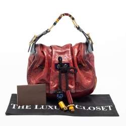 Pre Owned Louis Vuitton Paprika Monogram Limited Edition Epices Kalahari PM Bag