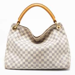 Pre Owned Louis Vuitton Damier Azur Canvas Artsy MM Bag