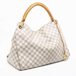 Pre Owned Louis Vuitton Damier Azur Canvas Artsy MM Bag
