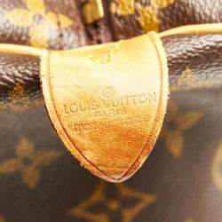 Pre Owned Louis Vuitton Brown Monogram Keepall 60 Bag