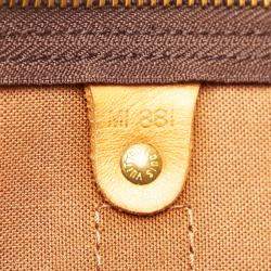 Pre Owned Louis Vuitton Brown Monogram Keepall 60 Bag