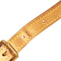 Pre Owned Louis Vuitton Brown Monogram Musette Tango Short Strap