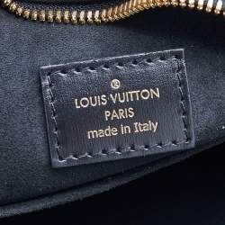 Pre Owned Louis Vuitton Black Vernis and Leather Boite Chapeau Souple MM Bag