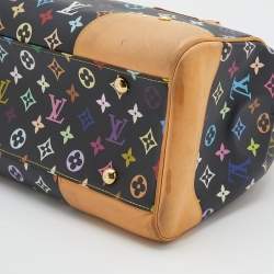 Louis Vuitton Black Monogram Multicolore Canvas Beverly GM Bag