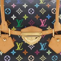 Louis Vuitton Black Monogram Multicolore Canvas Beverly GM Bag