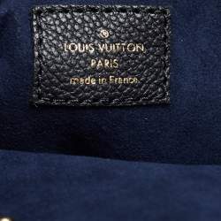 Louis Vuitton Black Monogram Giant Empreinte Leather Neverfull MM Bag