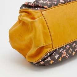 Pre Owned Louis Vuitton Limited Edition Richard Prince Monogram Watercolor Canvas Aquarelle Jamais Bag