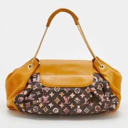Pre Owned Louis Vuitton Limited Edition Richard Prince Monogram Watercolor Canvas Aquarelle Jamais Bag