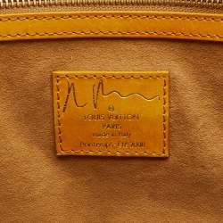 Pre Owned Louis Vuitton Limited Edition Richard Prince Monogram Watercolor Canvas Aquarelle Jamais Bag