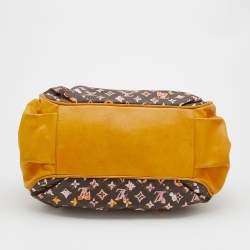 Pre Owned Louis Vuitton Limited Edition Richard Prince Monogram Watercolor Canvas Aquarelle Jamais Bag