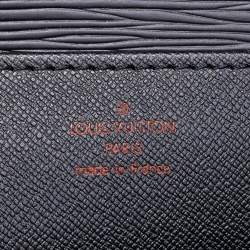 Pre Owned Louis Vuitton Black Epi Leather Serviette Conseiller Business Briefcase