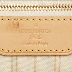 Louis Vuitton Damier Azur Canvas Neverfull MM Bag