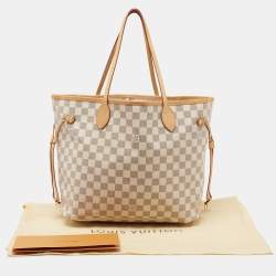 Louis Vuitton Damier Azur Canvas Neverfull MM Bag