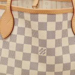 Louis Vuitton Damier Azur Canvas Neverfull MM Bag