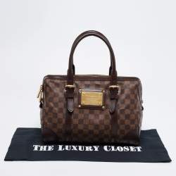 Pre Owned Louis Vuitton Damier Ebene Canvas Berkeley Bag