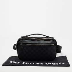 Pre Owned Louis Vuitton Damier Graphite Canvas Ambler Fanny Pack